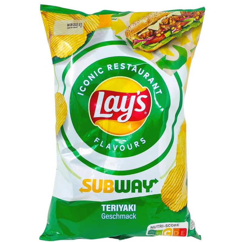 Lays subway teriyaki